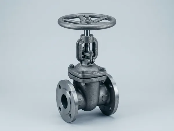 Cast iron sluice gate valve with handwheel